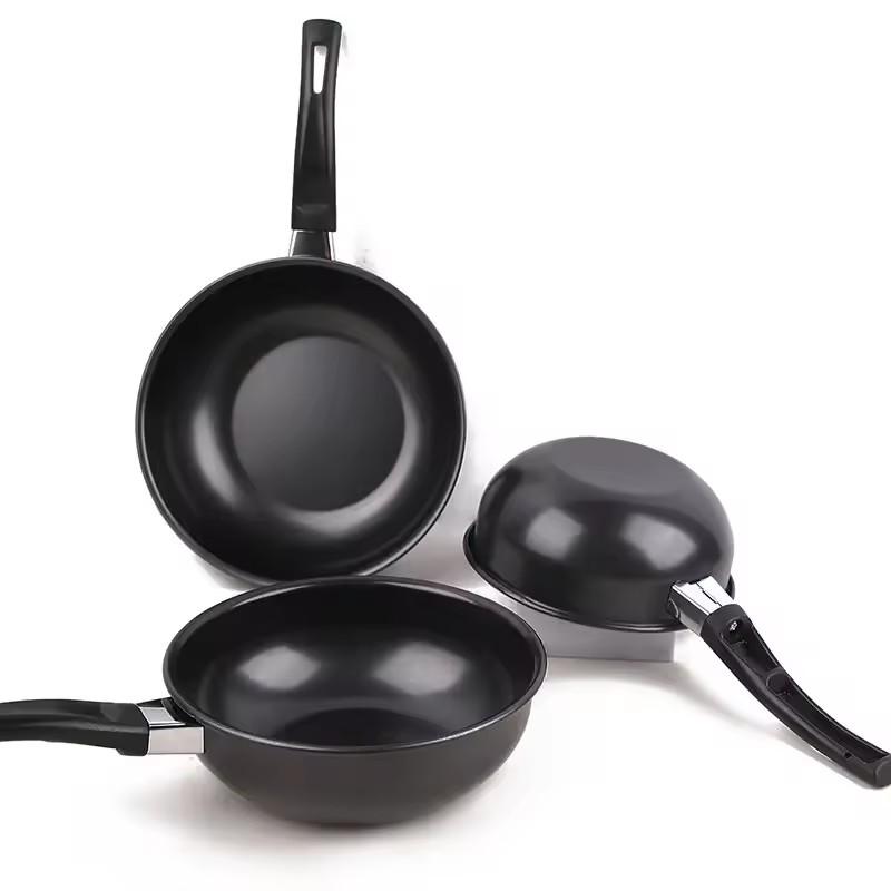 Trang chủ Nhà bếp Dụng cụ nấu nướng ngoài trời Gang Skillet Chảo chống dính tròn