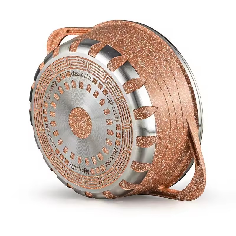 Zhiye 2024 Nhôm Nồi Và Chảo Đồ Dùng Nhà Bếp Nồi Chống Dính Dụng Cụ Nấu Ăn Nhà Bếp Nồi